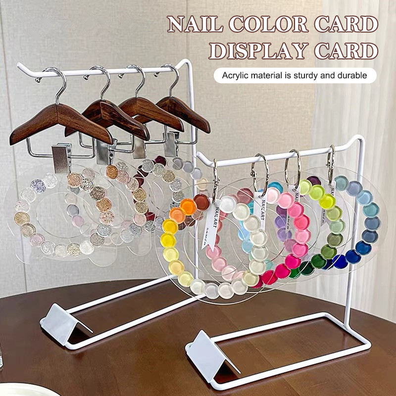 Nail Art Rame - 【B】Nail Swatches Color Card Display Board
