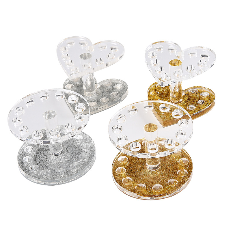 12 Holes Nail Brushes Storage  - Nail Art Rame review and price