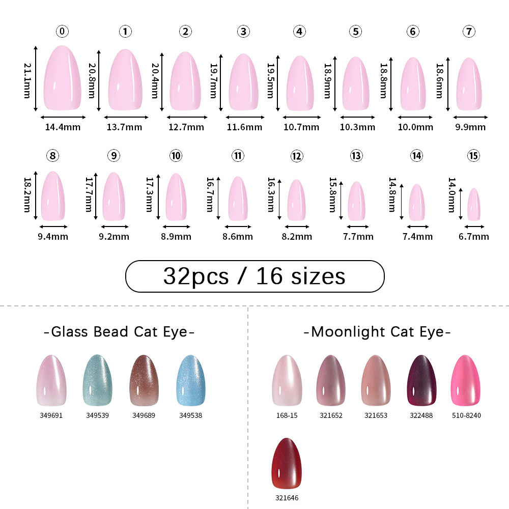 VITAGWX 32pcs Press on Nails A - Nail Art Ideas review and price