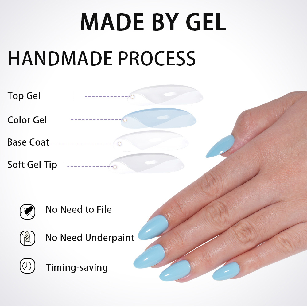 VITAGWX 32pcs Press on Nails A - Nail Art Ideas review and price