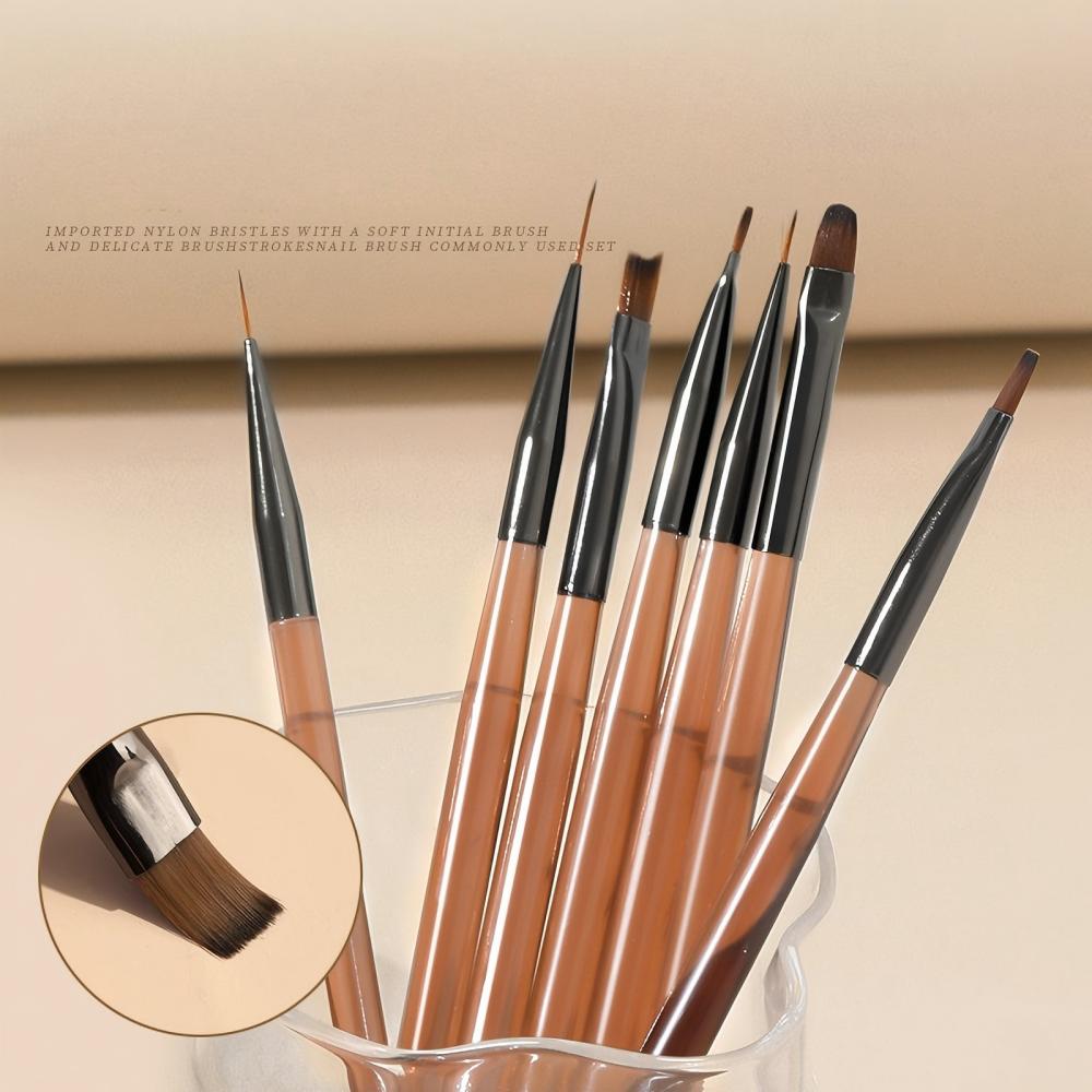 9Pcs Multi Head Nail Art Brush - Nail Art Rame review and price