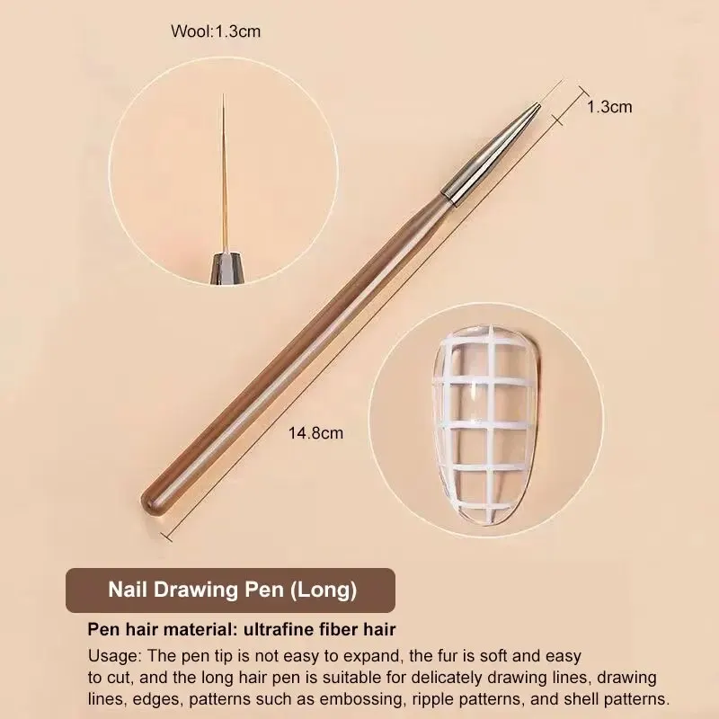 9Pcs Multi Head Nail Art Brush - Nail Art Rame review and price