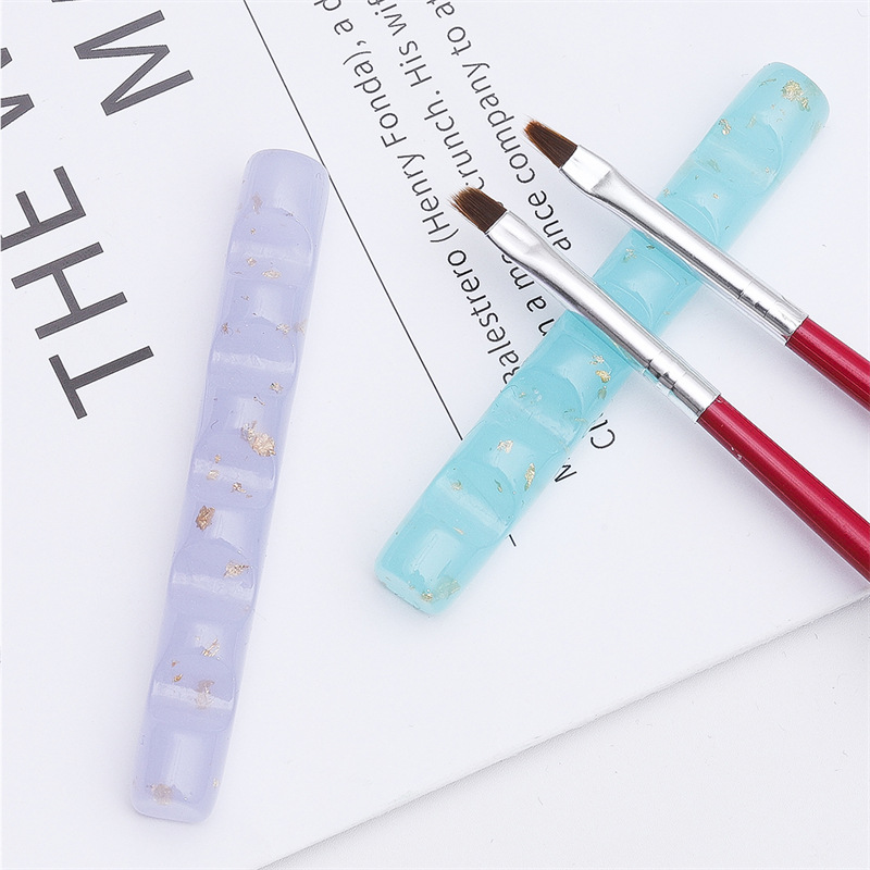 5 Grid Nail Brush Holder Stand - Nail Art Rame review and price