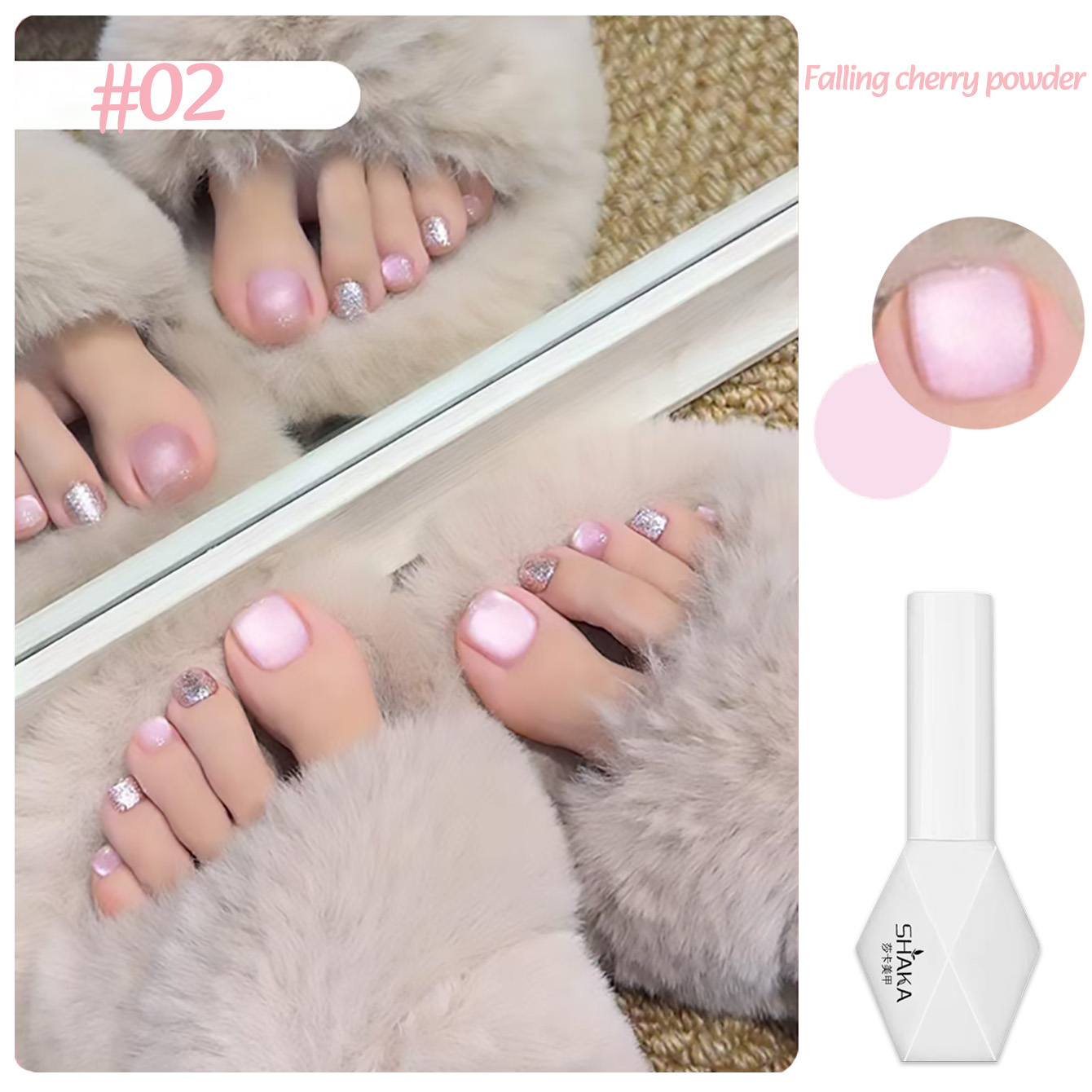 SHAKA 1pcs Summer Selection Sp - Nail Art Cat Eye Simple review and price