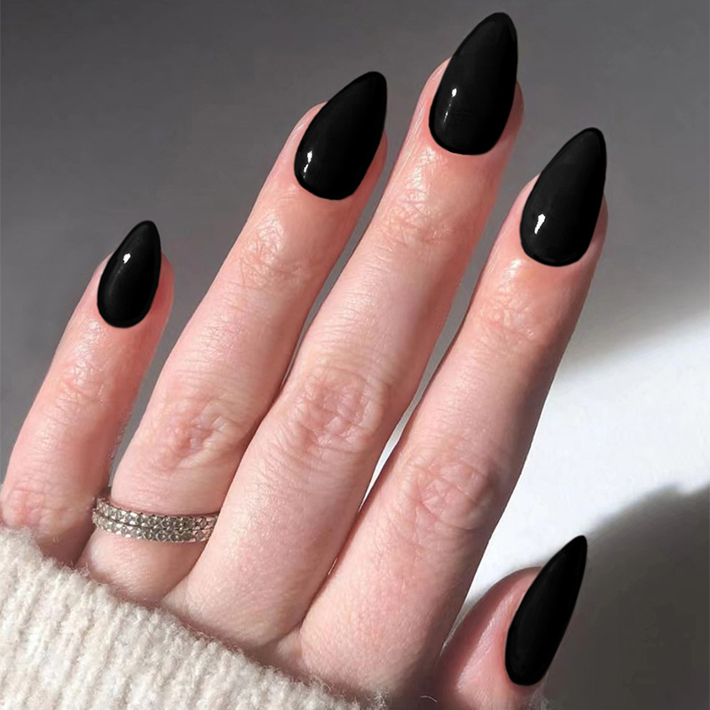 24pcs Solid Color False Nails  - Nail Art Red review and price