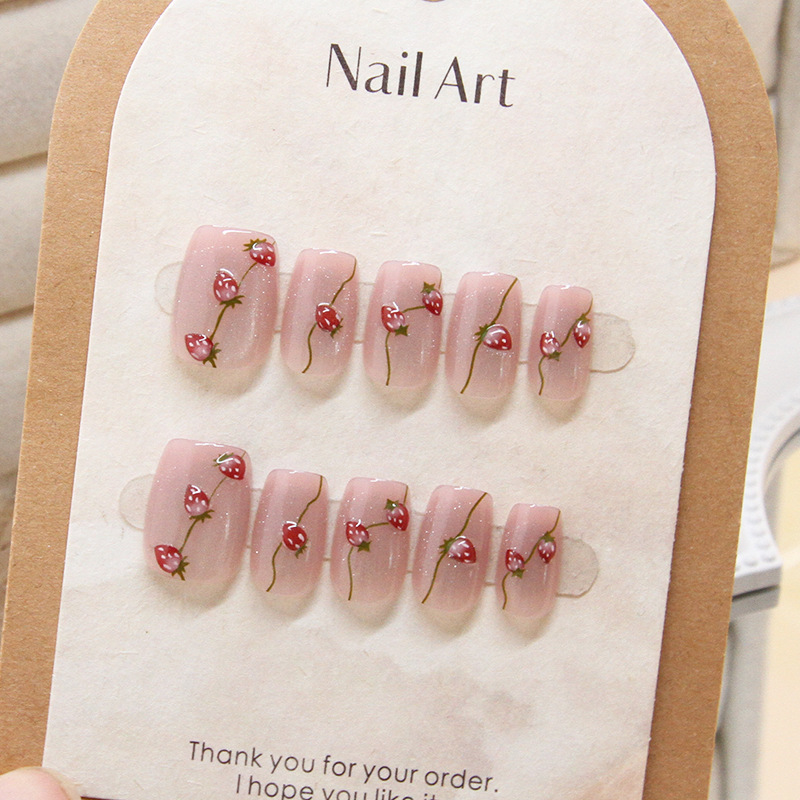10 Pcs Women Handmade Press on - Nail Art Cat Eye Simple review and price