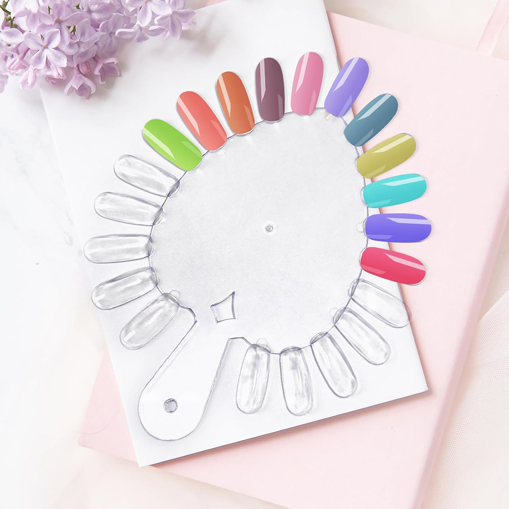 10Pcs Heart-shaped Nails Color - Nail Art Rame review and price