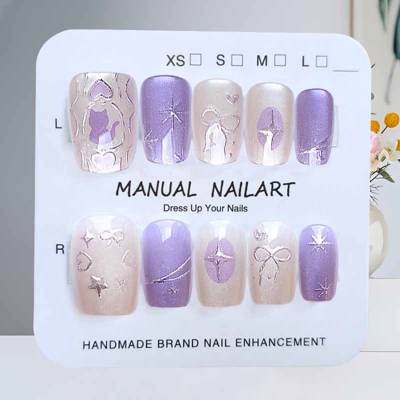 10 Pcs Dreamy Cat with Love Bo - Nail Art Love review and price