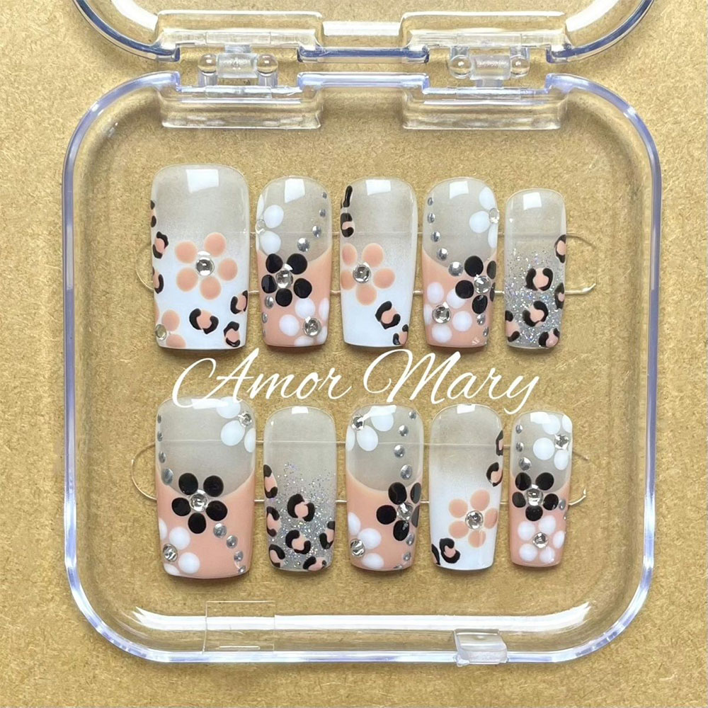 Summer Fresh 3D Flower Diamond - Nail Art Love review and price