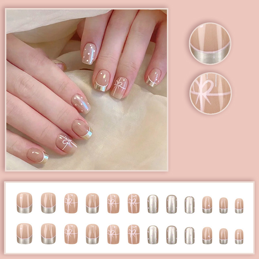 Short Square fake nails for wo - Nail Art Red review and price