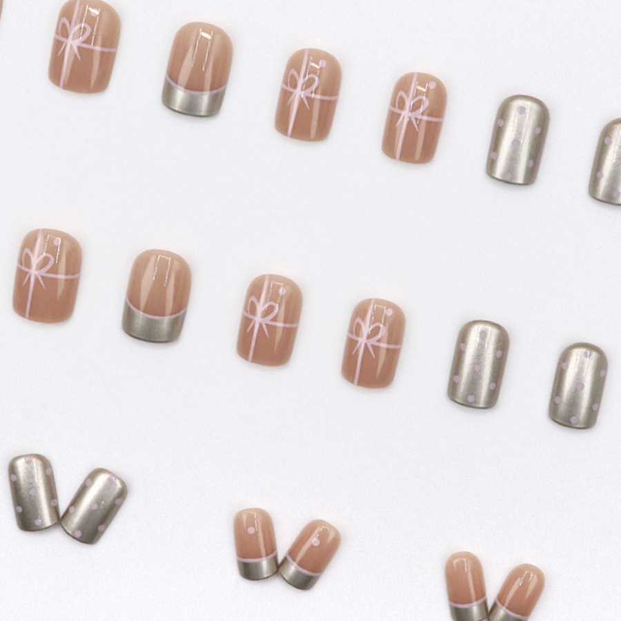 Short Square fake nails for wo - Nail Art Red review and price
