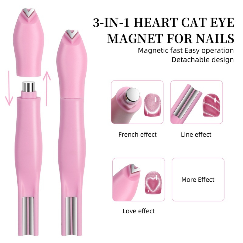3 in 1 Cat Eye Nail Magnetic S - Nail Art Love review and price