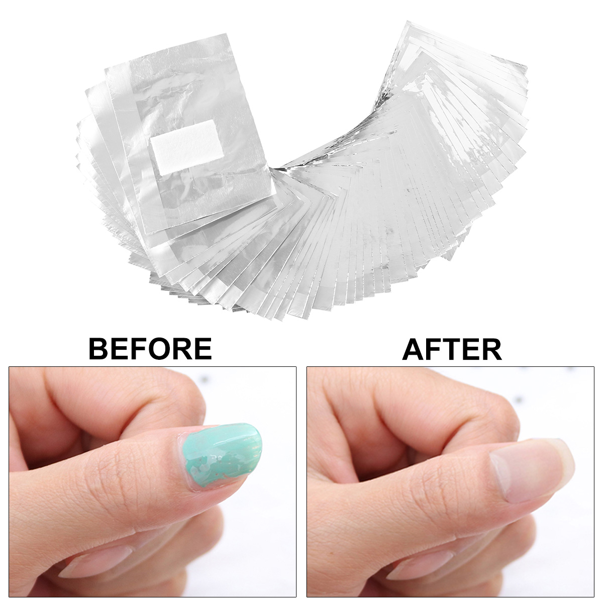 500/1000Pcs Aluminium Foil Gel - Nail Art Ideas review and price