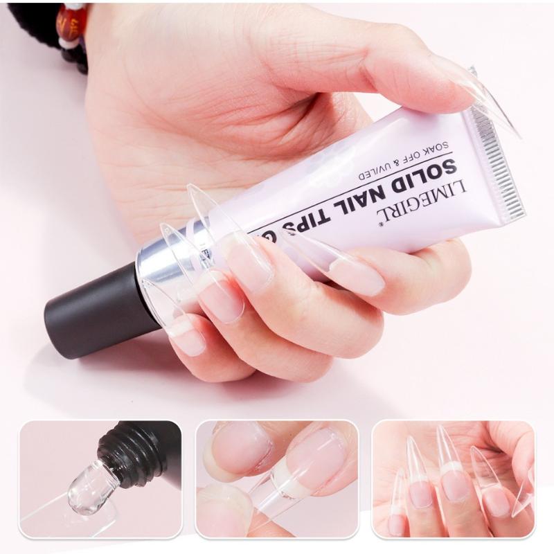 30g Soft Transparent Nail Tips - Nail Art Ideas review and price